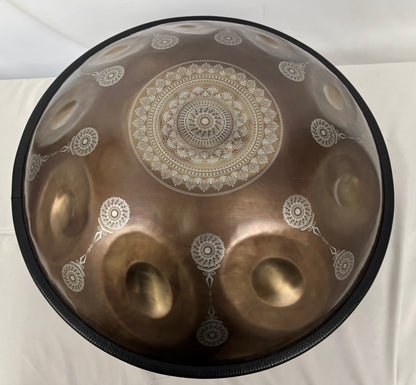 Handpan in "D Kurd" tuning, 10 notes, *Blemished*