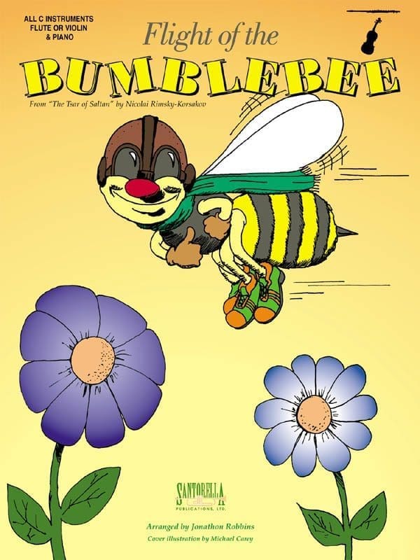 Flight of The Bumblebee for Flute and Piano 