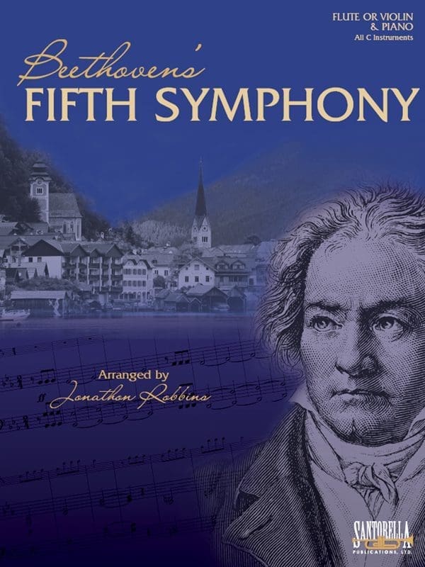 Beethoven's Fifth Symphony for Flute or Violin & Piano 