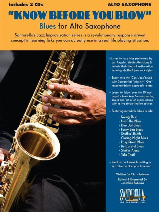 Know Before You Blow • Blues for Alto Saxophone 