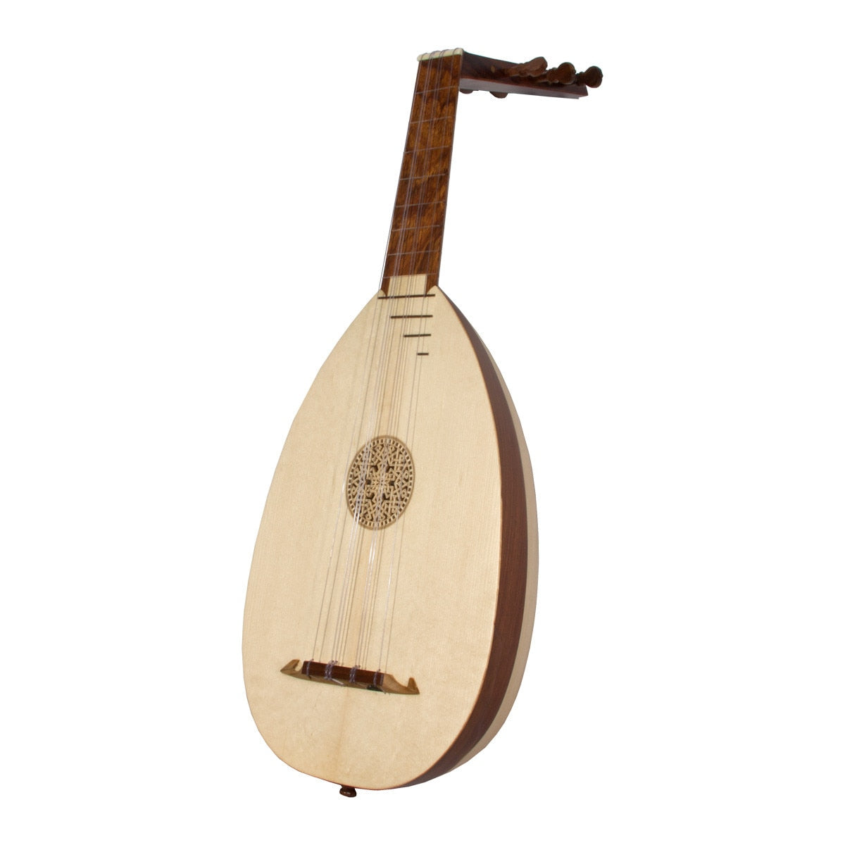 Roosebeck Lute-kulele Tenor, Variegated, Pegs Ukuleles Roosebeck   