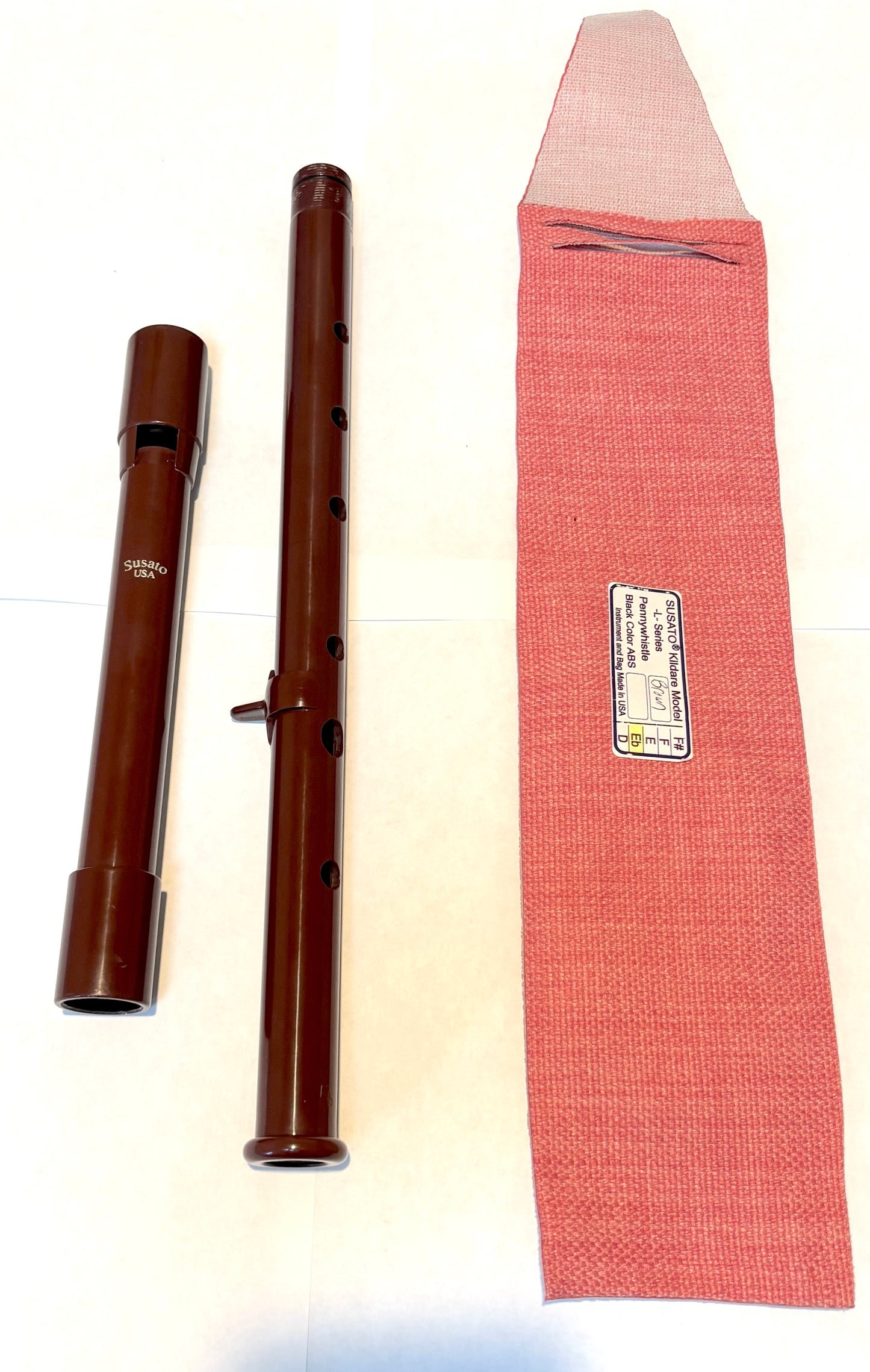 Low Eb Tunable Susato Kelischek Pennywhistle (Brown)