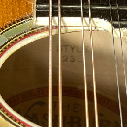 Washburn Bowl Back Mandolin, Style 236, c. 1900