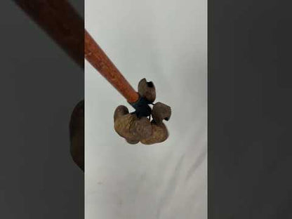 Spice (Kluwak) Nut Shaker, Wood Handle