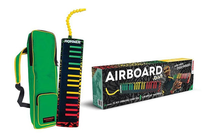 Hohner AirBoard 32-Key Melodica - Rasta Print - AB32-RASTA Wind Instruments - Others KHS America   