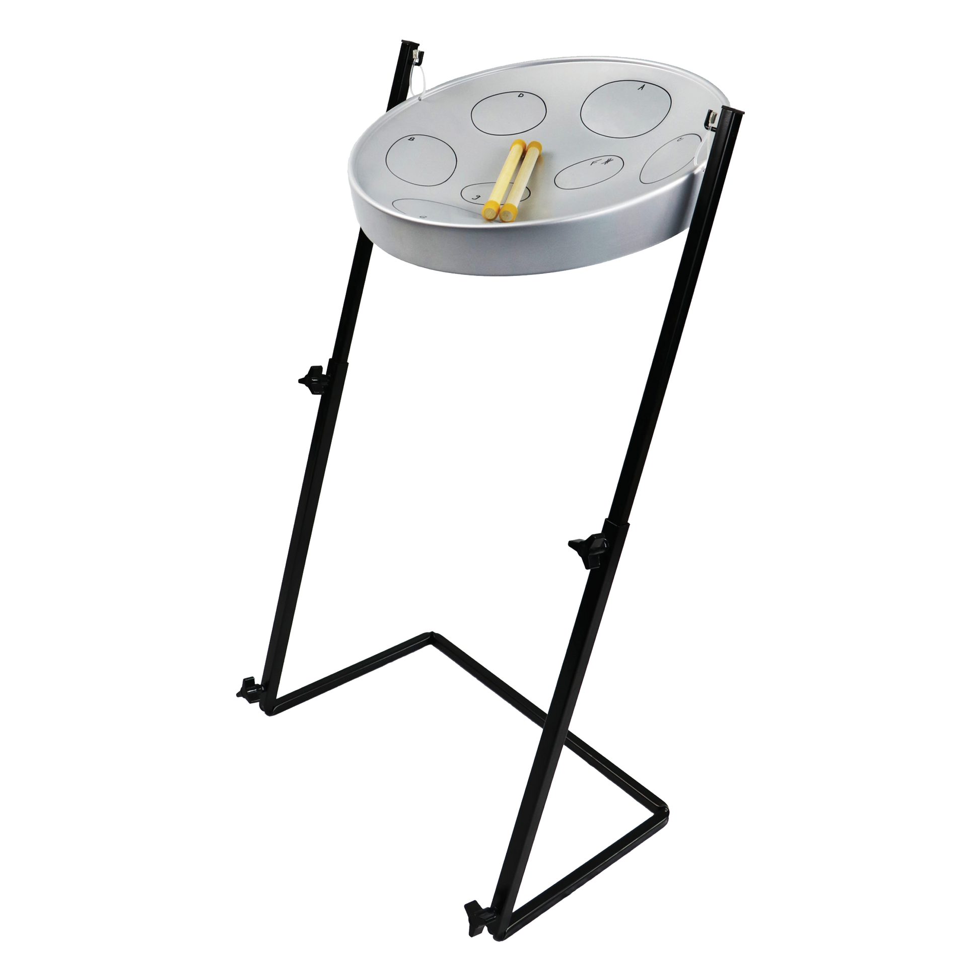 Panyard Jumbie Jam Steel Drum Ready-to-Play Kit with Metal Z-Floor