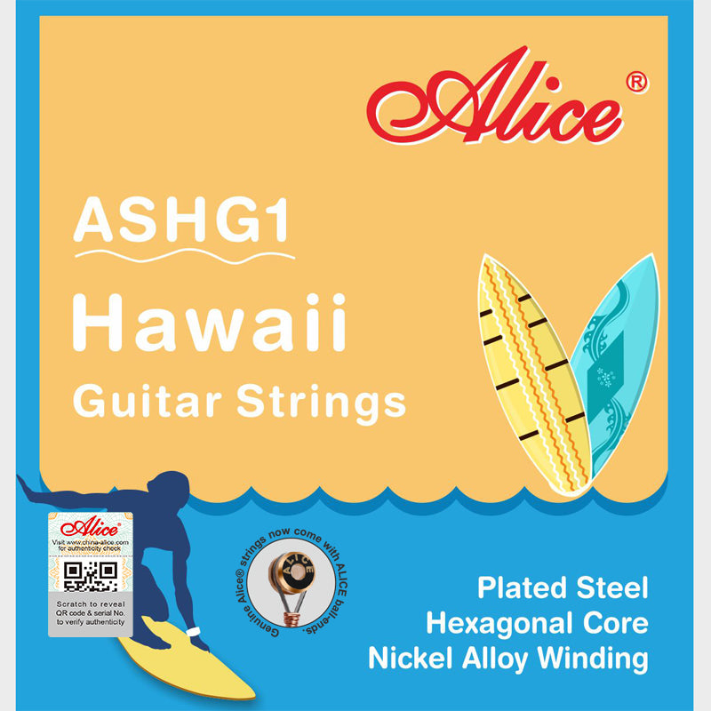 Alice Lap Steel/Hawaiian Guitar 8 String Set Accessories_Strings Alice   