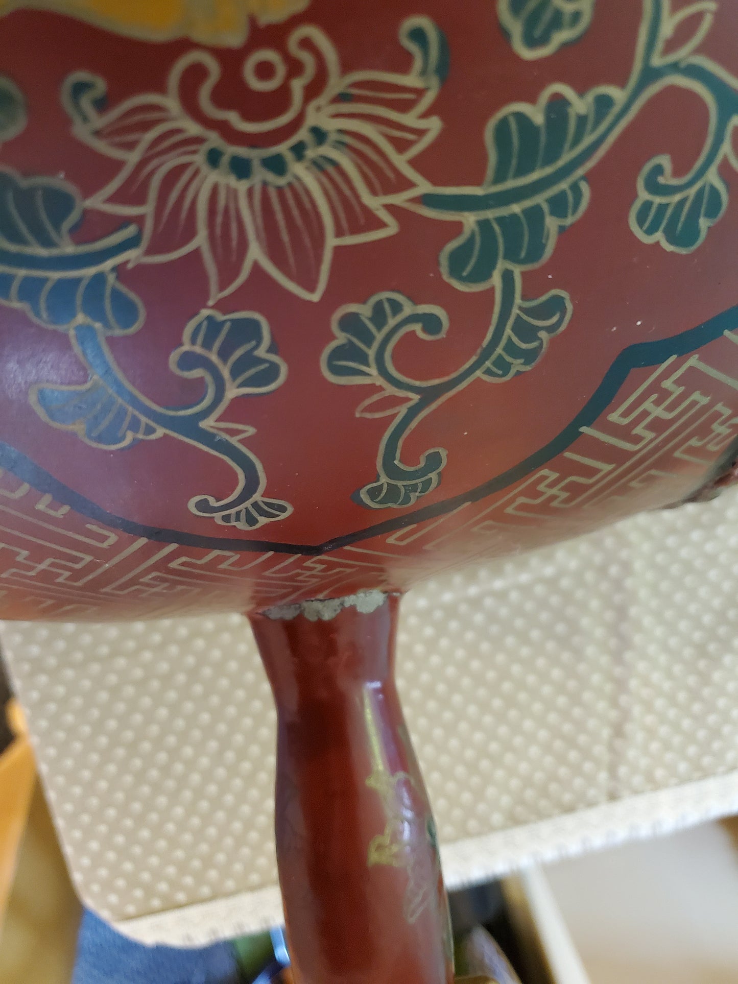 Flower Drum w/ small handle (shop worn-some chipped paint) Drums - Others Lark in the Morning   