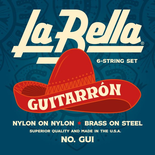 La Bella Guitarron String Set Accessories_Strings La Bella   