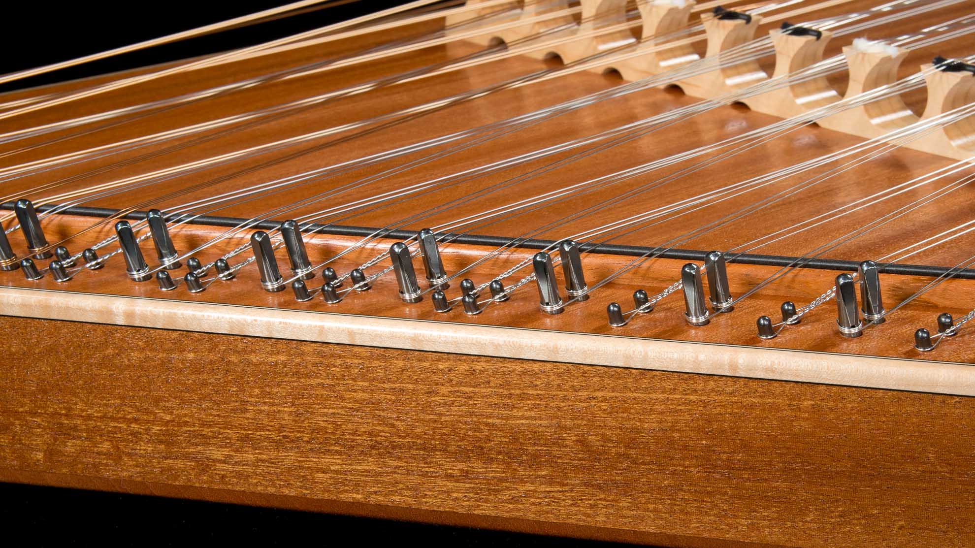 Chromatic hammered online dulcimer