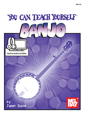You Can Teach Yourself Banjo (Book + Online Audio/Video) Media Mel Bay   