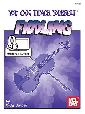 You Can Teach Yourself Fiddling Book + Online Audio/Video Media Mel Bay   
