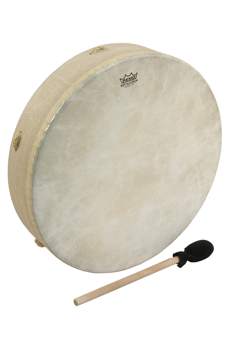 Remo Drum, Buffalo, 16" Diameter, 3.5" Depth Native American Drums Remo   