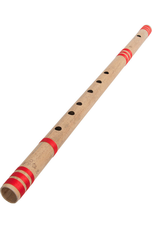 Bansurî Flûte traversière Musiciens débutants et professionnels Bambou  Gamme de mi Instrument musical en bois 38 cm