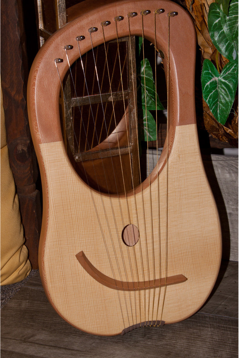 Lyre Harp, 10 String, Lacewood – Lark in the Morning