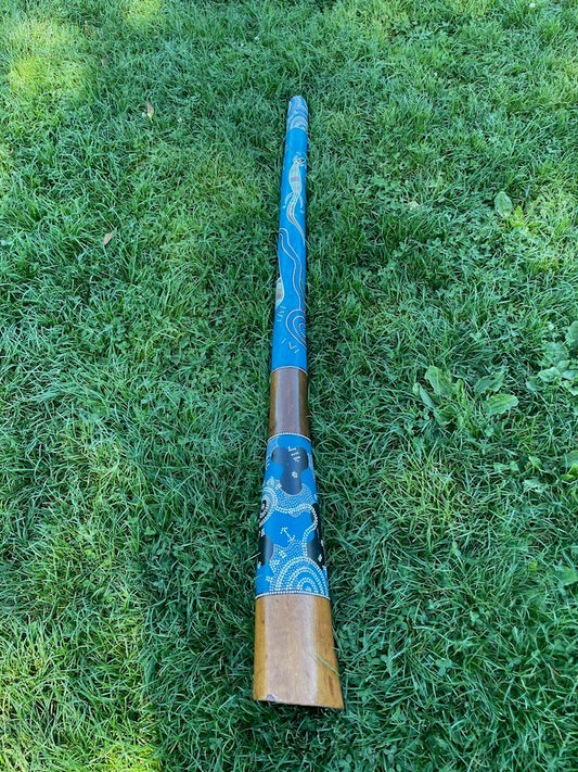 Eucalyptus Didgeridoo by Karl Hardy Didgeridoos Lark in the Morning   