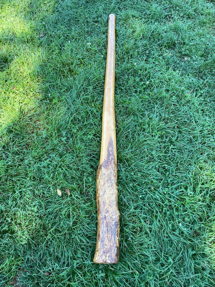 Chinquapin Oak Didgeridoo by Steven Bachmann Didgeridoos Lark in the Morning   