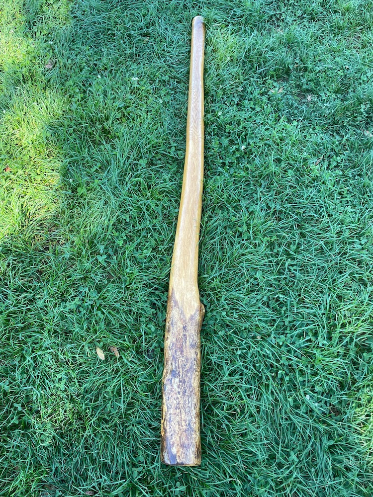 Chinquapin Oak Didgeridoo by Steven Bachmann Didgeridoos Lark in the Morning   