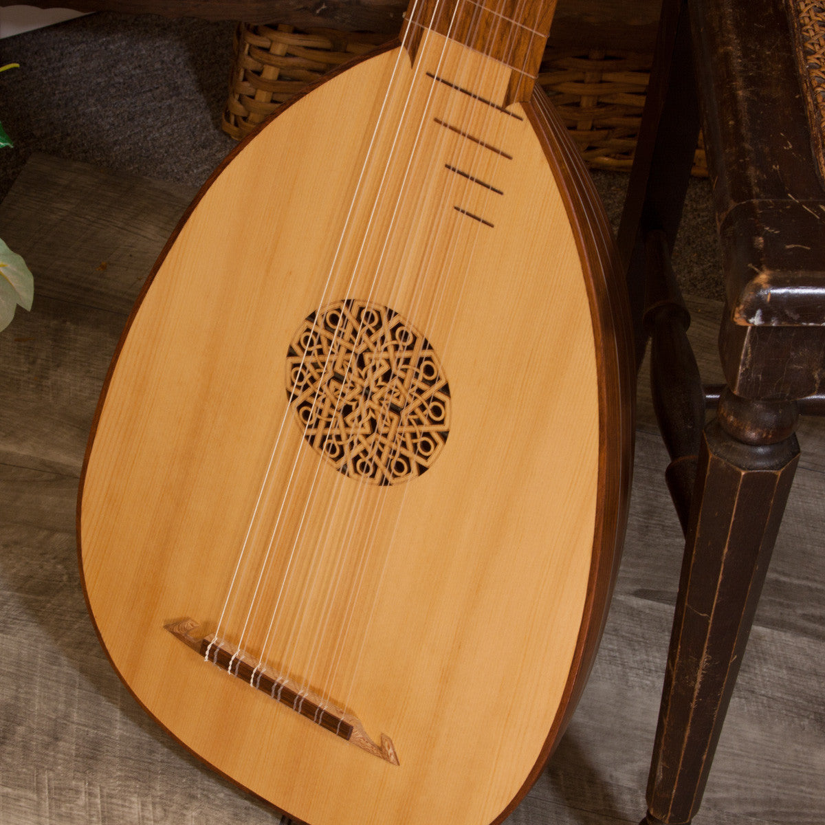 Roosebeck Deluxe 7-Course Lute Sheesham Lutes Roosebeck   