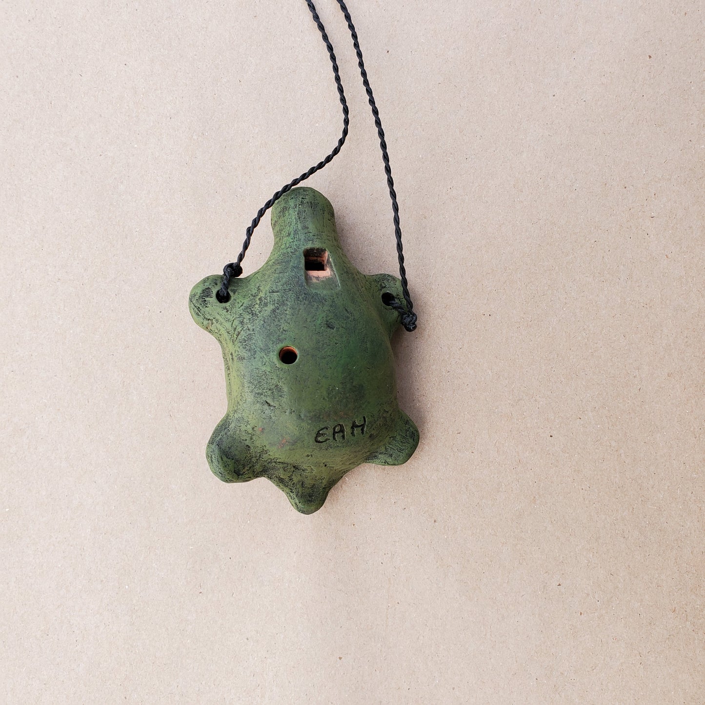 Turtle Necklace Ocarina by Nash Tavewa Ocarinas Nash Tavewa   