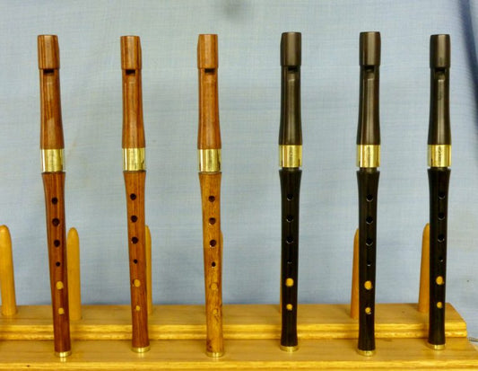 Solid Wood Rosewood Pennywhistle in C Pennywhistles Musique Morneaux   