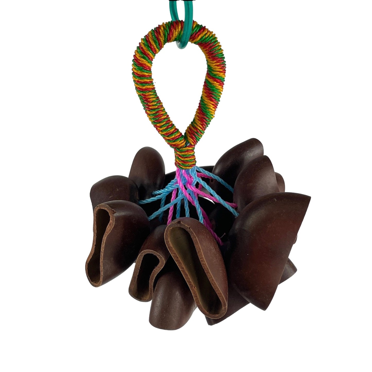 Entada (African Dream Herb) Seed Rope Loop Shaker Shakers, Maracas & Rattles Lark in the Morning Small  