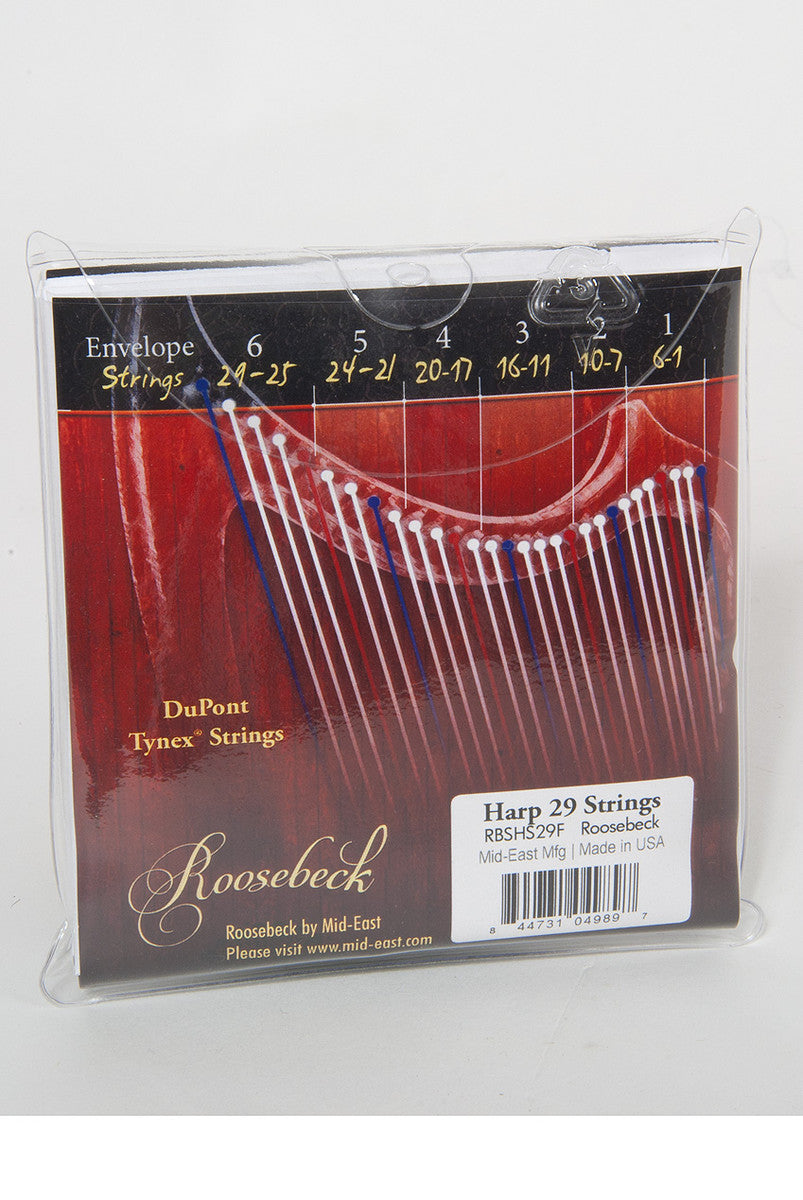 Roosebeck Harp 29-String Set F - F Accessories_Strings Roosebeck   