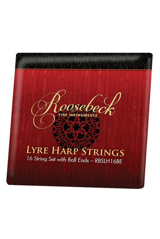 Roosebeck Lyre Harp String Set (16) - ball end Accessories_Strings Roosebeck   
