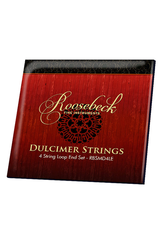 Roosebeck Mountain Dulcimer 4-String Set, Loop Ends Accessories_Strings Roosebeck   
