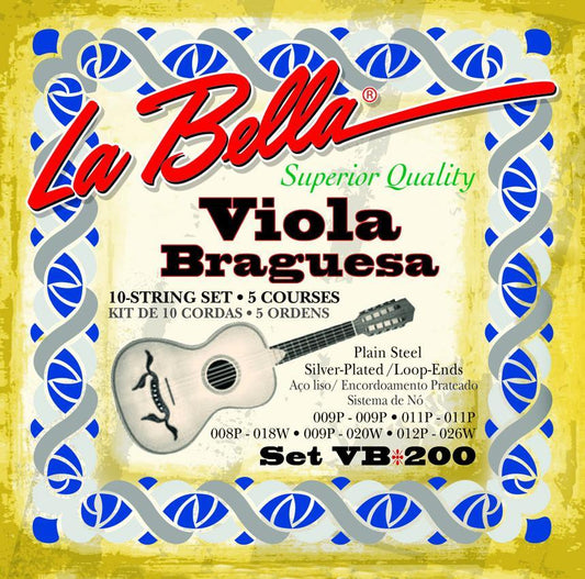 La Bella Viola Braguesa String Set Accessories_Strings La Bella   