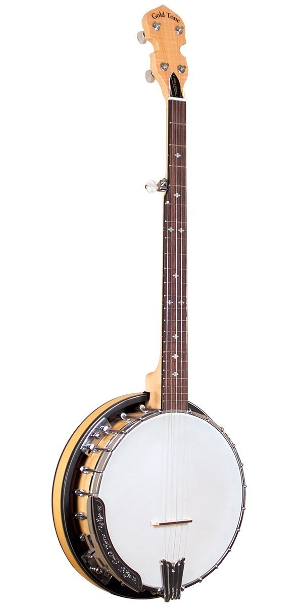 Gold Tone Maple Classic Banjo with Steel Tone Ring Banjos Gold Tone   