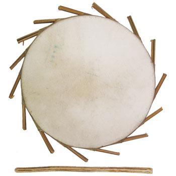 Sakara Clay Drum 8 inch Clay drums Lark in the Morning   