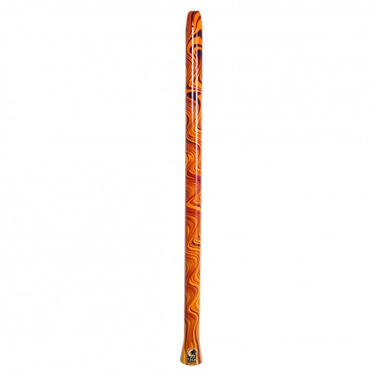 Toca Duro Didgeridoo, Orange Swirl Didgeridoos Toca   