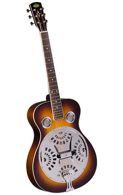 Regal RD-40V Studio Series Roundneck Resophonic Guitar – Vintage Sunburst Guitars Lark in the Morning   