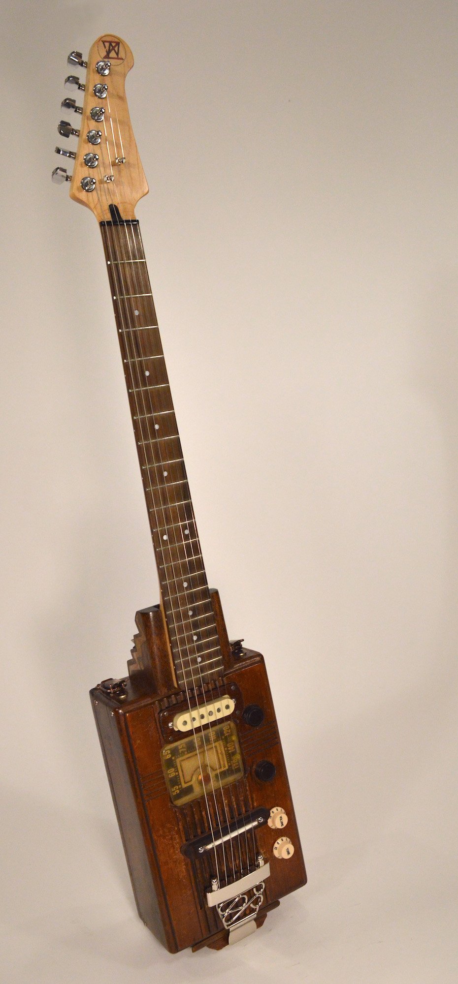 Zeedub Old Radio Electric Guitar Guitars LunchRox   