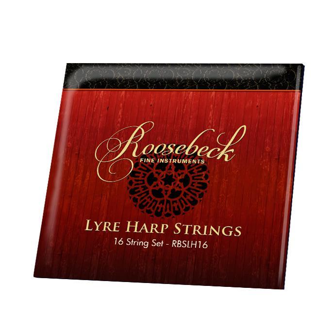 Roosebeck Lyre Harp String Set (16) - loop end Accessories_Strings Roosebeck   
