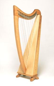 Triplett Sierra 30 Harp with Full Levers Harps Triplett   