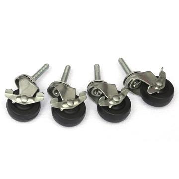 4 Non-Marking Casters (with locking brakes) Joia Tubes Lark in the Morning   
