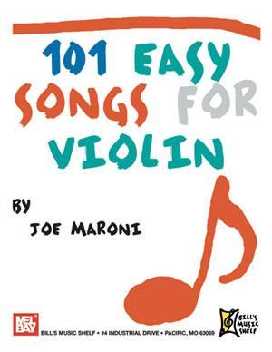 101 Easy Songs for Violin Media Mel Bay   