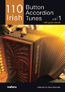 110 Irish Button Accordion Tunes Book Only Media Hal Leonard   