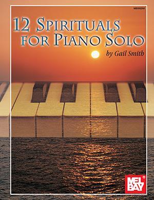 12 Spirituals for Piano Solo Media Mel Bay   