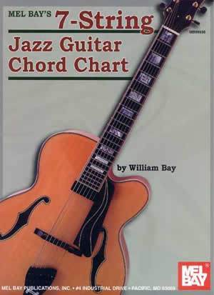7-String Jazz Guitar Chord Chart Media Mel Bay   