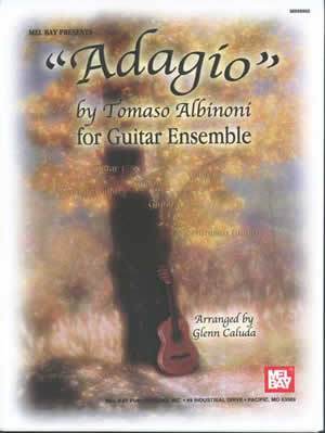 Adagio for Guitar Ensemble Media Mel Bay   