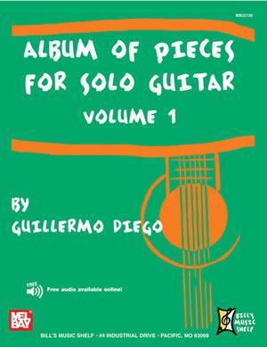 Album of Pieces for Solo Guitar, Volume 1 Media Mel Bay   
