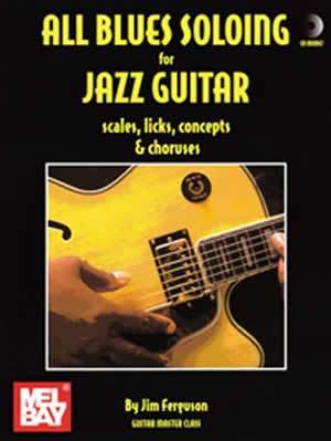 All Blues Soloing for Jazz Guitar  Book/CD Set Media Mel Bay   