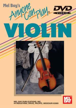 Anyone Can Play Violin DVD Media Mel Bay   