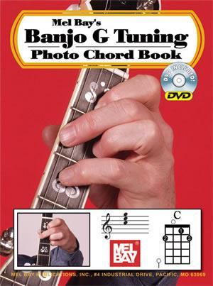 Banjo G Tuning Photo Chord  Book/DVD Set Media Mel Bay   