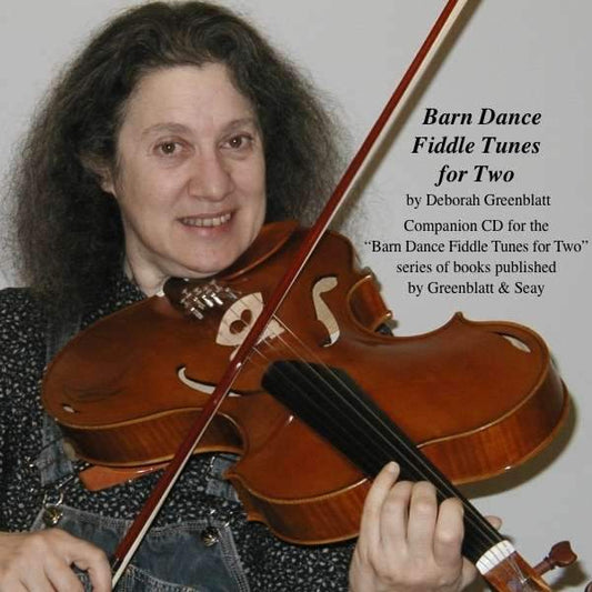 Barn Dance Fiddle Tunes for Two Violins CD Media Greenblatt & Seay   
