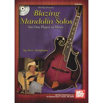 Blazing Mandolin Solos for One Player or More Media Mel Bay   