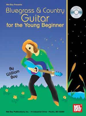 Bluegrass & Country Guitar for the Young Beginner  Book/CD Set Media Mel Bay   